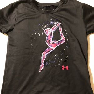 Girls size 6 Under Armour shirts